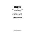 ZANUSSI ZCGHL55XN Owners Manual