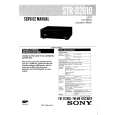 SONY STRD2010 Owners Manual