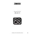 ZANUSSI ZK641X 52B Owners Manual