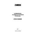 ZANUSSI ZCM550NW Owners Manual