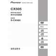 PIONEER XV-CX505/NAXJ5 Instrukcja Obsługi