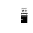 AKAI GX-52 Manual de Usuario