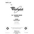 WHIRLPOOL RH2024XLW0 Parts Catalog