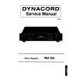 DYNACORD PAA330 Service Manual