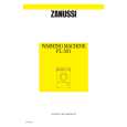 ZANUSSI FL501 Owners Manual
