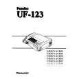 PANASONIC UF123 Owners Manual