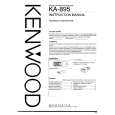 KENWOOD KA895 Instrukcja Obsługi