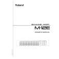 ROLAND M12-E Owners Manual