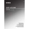 YAMAHA DSP-AX3200 Instrukcja Obsługi