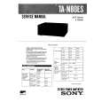 SONY TAN80ES Manual de Servicio