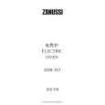 ZANUSSI ZOB343XC Owners Manual