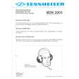 SENNHEISER MZW 2002 Manual de Usuario