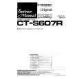 PIONEER CT-S607R Instrukcja Serwisowa