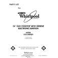 WHIRLPOOL SC8536ERW0 Catálogo de piezas