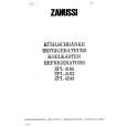 ZANUSSI ZPL4165 Owners Manual