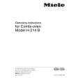 MIELE H214B Instrukcja Obsługi