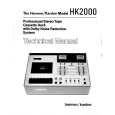 HARMAN KARDON HK2000 Instrukcja Serwisowa
