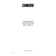 ZANUSSI ZU7120F Owners Manual