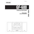 TEAC GF-600 Owners Manual