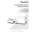 PANASONIC WJSX550B Instrukcja Obsługi