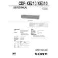 SONY CDP-XE310 Service Manual