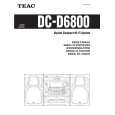 TEAC DC-D6800 Owners Manual