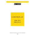 ZANUSSI ZGK20LV Owners Manual