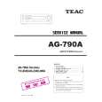 TEAC AG-790A Service Manual