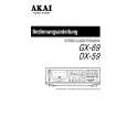 AKAI GX-69 Manual de Usuario