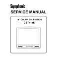SYMPHONIC CST419E Service Manual