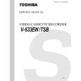 TOSHIBA V-633EW Instrukcja Serwisowa