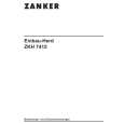 ZANKER ZKH7415OSG Owners Manual