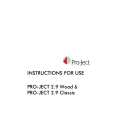 PRO-JECT PRO-JECT29CLASSIC Instrukcja Obsługi