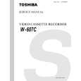 TOSHIBA W607C Service Manual