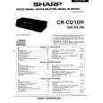 SHARP CRCD10HM Instrukcja Serwisowa