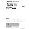 PIONEER GM-X562/XR/ES Instrukcja Serwisowa