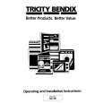 TRICITY BENDIX BK200B Manual de Usuario