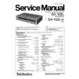 TECHNICS SA103L Service Manual