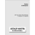 ARTHUR MARTIN ELECTROLUX TV2225W Instrukcja Obsługi