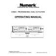 NUMARK CDN22 Owners Manual