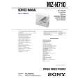 SONY MZN710 Service Manual