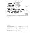 PIONEER CDXP2050VN Manual de Servicio