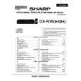 SHARP DXR750H Instrukcja Serwisowa