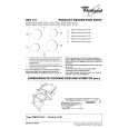 WHIRLPOOL AKT 151/IX Owners Manual