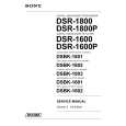SONY DSR-1600P Service Manual