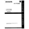 AIWA HVFX3800 Instrukcja Serwisowa