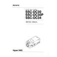 SONY SSCDC30P Service Manual