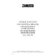 ZANUSSI ZFC26/63D Owners Manual