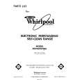 WHIRLPOOL RF398PXPW0 Catálogo de piezas