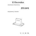ELECTROLUX EFG6416/S Manual de Usuario